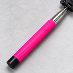 Bastón selfie fucsia · vista de detalle · SKU 30438