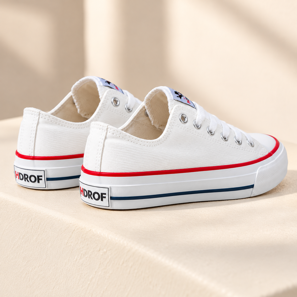 Tenis blancos infantiles · vista de detalle · SKU 41015
