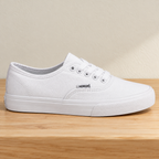 Tenis blancos de lona · vista de detalle · SKU 41588