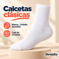 Calcetas clásicas · presentación Vendalia · SKU 47134