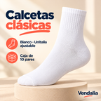 Calcetas clásicas · presentación Vendalia · SKU 47134
