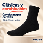Clásicas y combinables · presentación Vendalia · SKU 47160