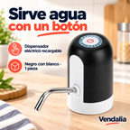 Dispensador eléctrico de agua negro con blanco — portada Vendalia
