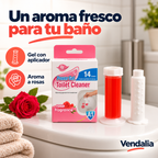 Gel rojo aromatizante para inodoro con aplicador incluido — Vendalia.