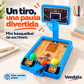 Portada Vendalia: Mini básquetbol de escritorio. Color de muestra azul; envío al azar.