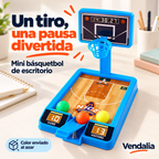 Portada Vendalia: Mini básquetbol de escritorio. Color de muestra azul; envío al azar.