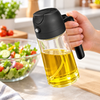 Dispensador de aceite 2 en 1 — vista de detalle
