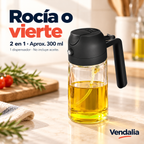 Dispensador de aceite 2 en 1 — presentación Vendalia