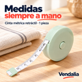 Medidas siempre a mano — Vendalia. Cinta métrica retráctil · 1 pieza