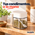 Frasco para condimentos color hueso · portada Vendalia