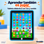 Portada Vendalia: Tableta didáctica con voz y sonido