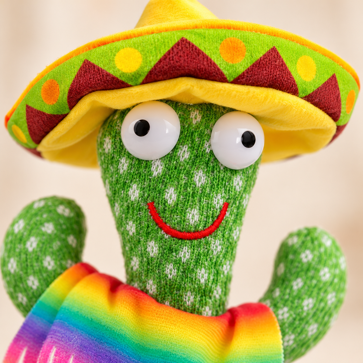 Detalle: Cactus bailarín musical. Ejemplo de surtido; envío al azar.