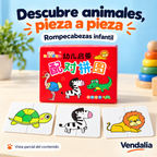 Portada Vendalia: Rompecabezas infantil de animales