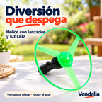 Portada Vendalia de Juguete volador de hélice con luz LED