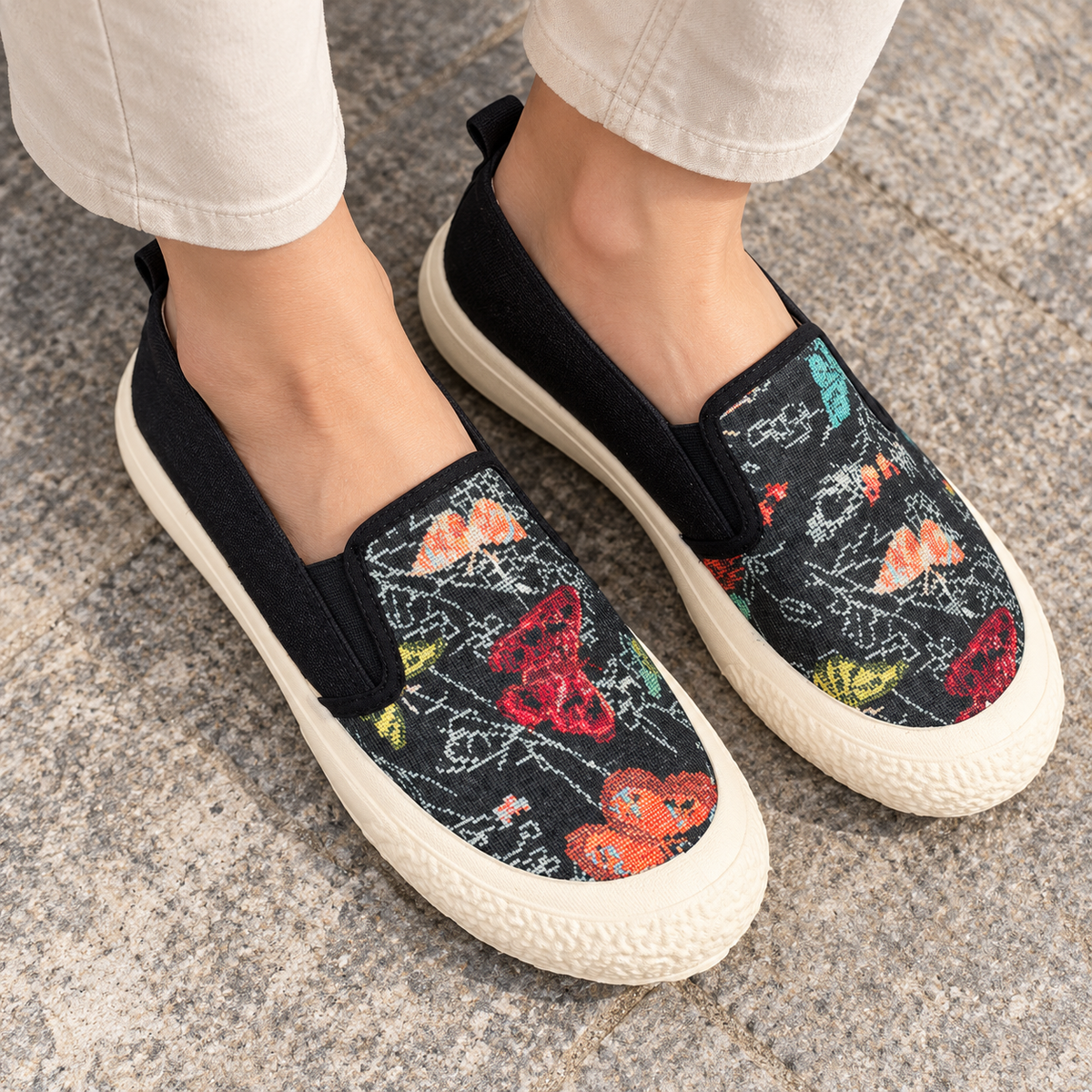 Slip-on estampados · vista de detalle · SKU 48279
