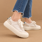 Tenis en tono crema · vista de detalle · SKU 48612