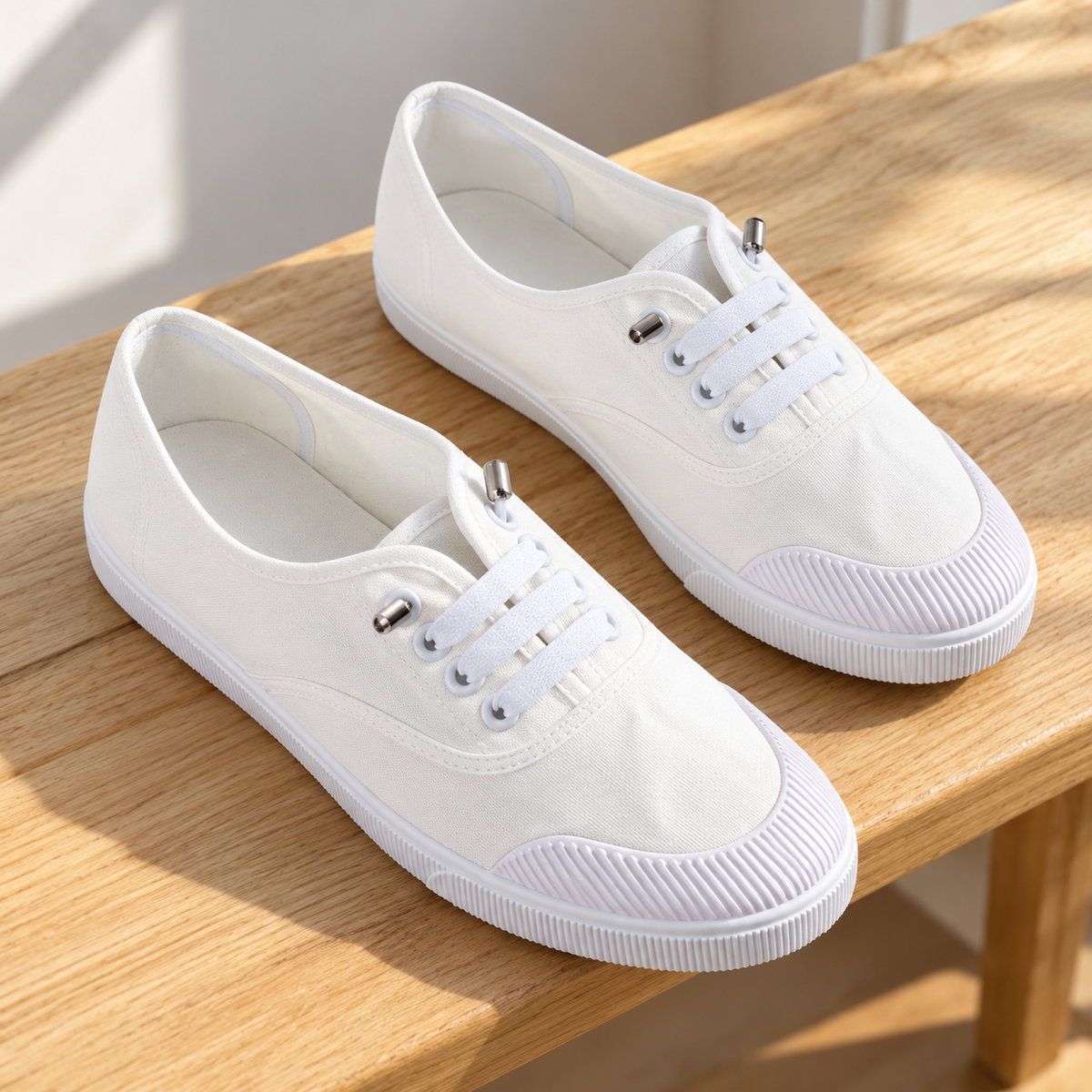 Tenis blancos · vista ambientada · SKU 49139