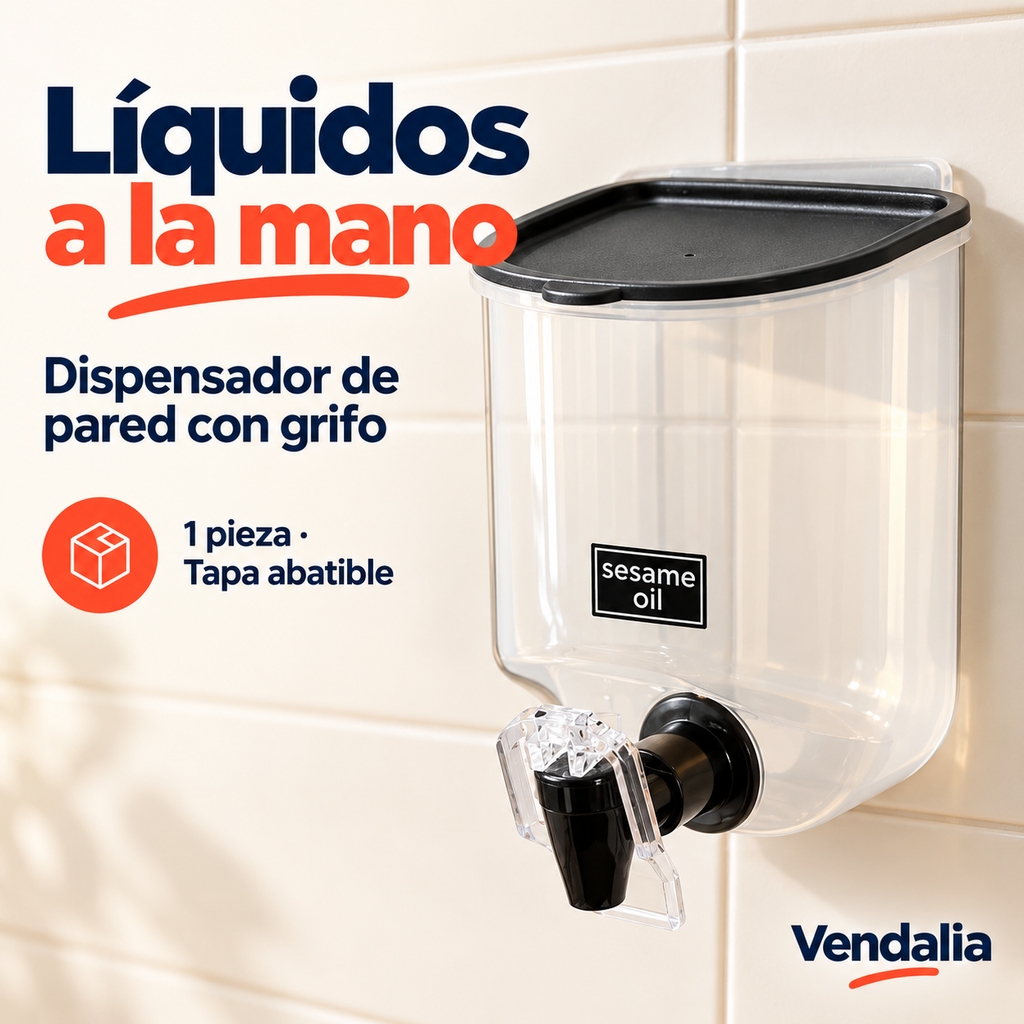 Líquidos a la mano · presentación Vendalia · SKU 49745