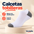 Calcetas tobilleras · presentación Vendalia · SKU 49861