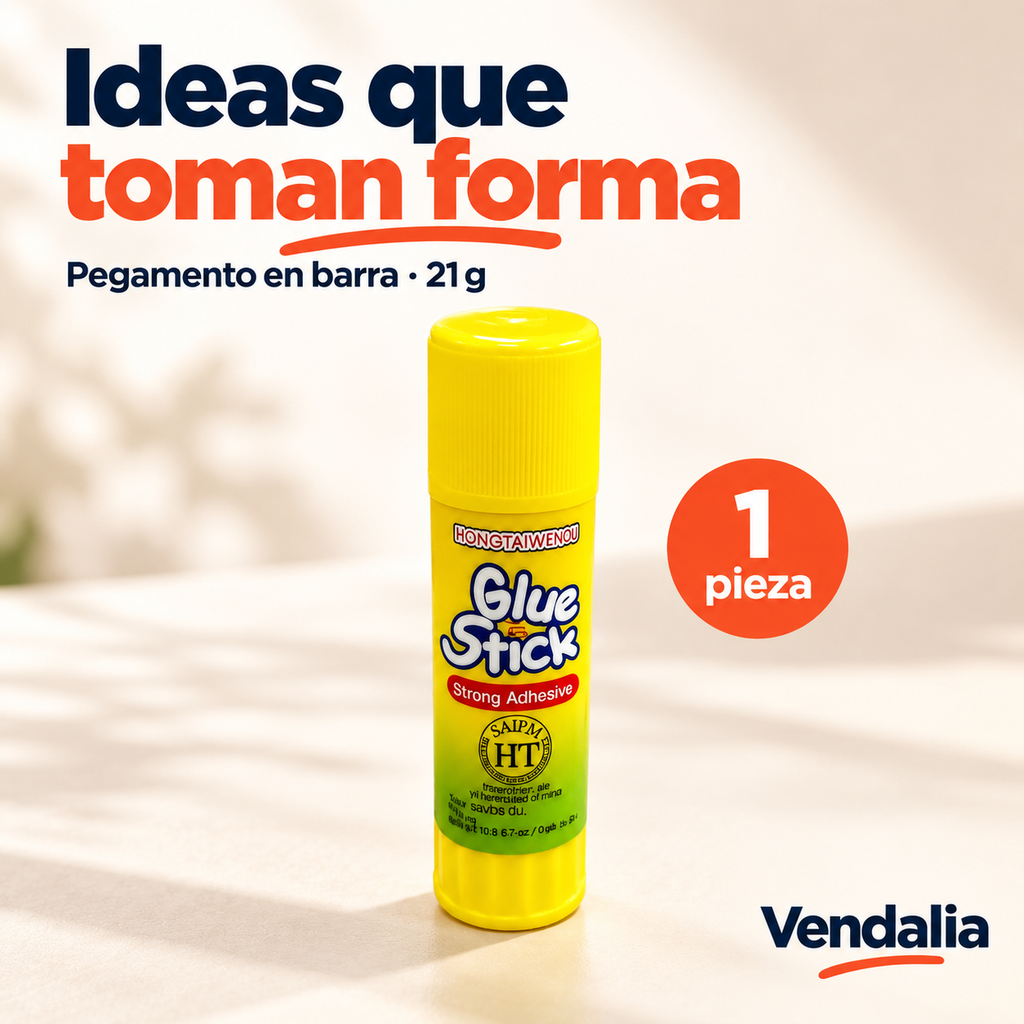 Pegamento en barra de 21 g, 1 pieza — Vendalia