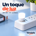 Mini lámpara USB blanca de 1 W — Vendalia