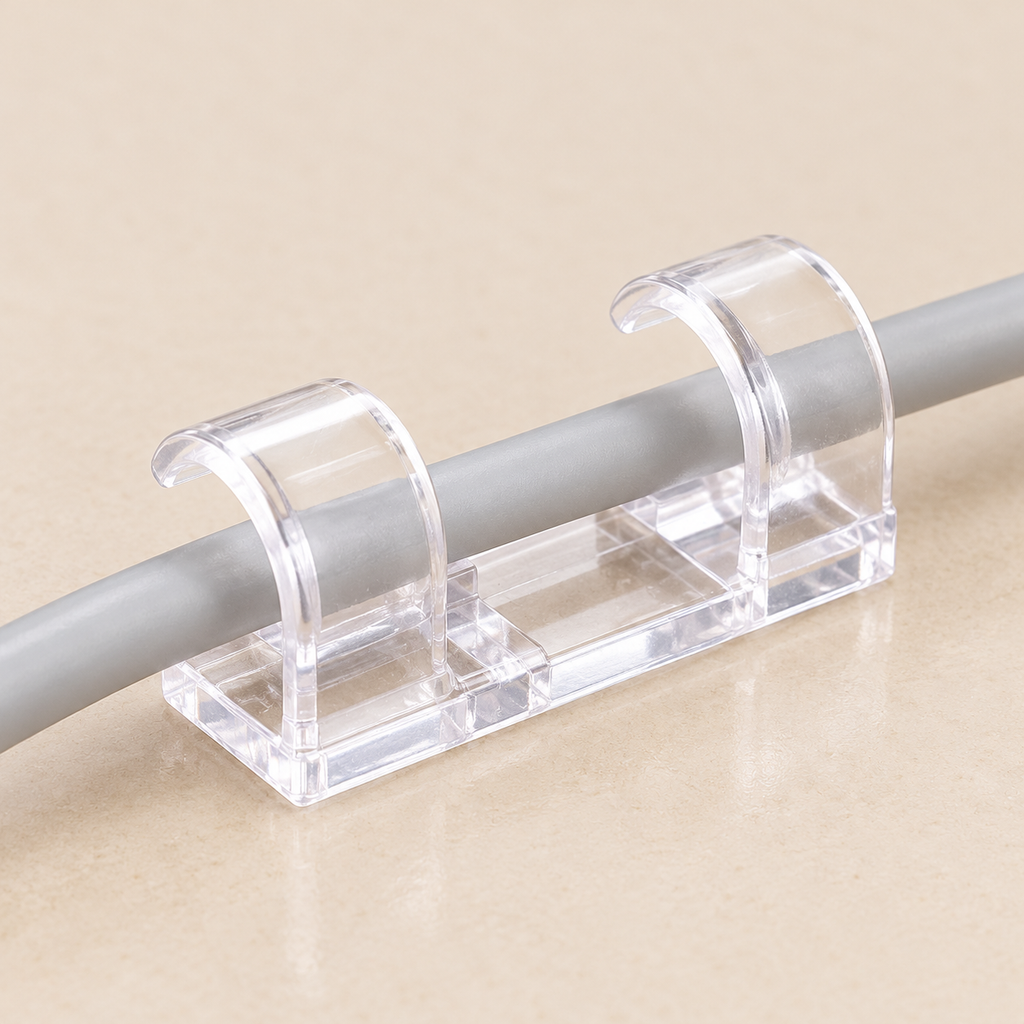 Detalle de Clips Organizadores de Cable (20 piezas) · SKU 50687