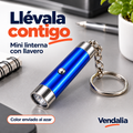 Mini linterna llavero; color enviado al azar — Vendalia