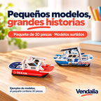 Portada Vendalia de Mini vehículos · Paquete de 30 piezas