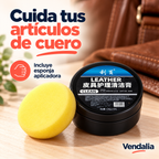 Crema para cuero con esponja amarilla incluida — Vendalia.