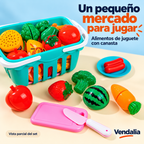 Portada Vendalia: Set de alimentos con canasta