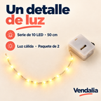 Un detalle de luz · presentación Vendalia · SKU 51436