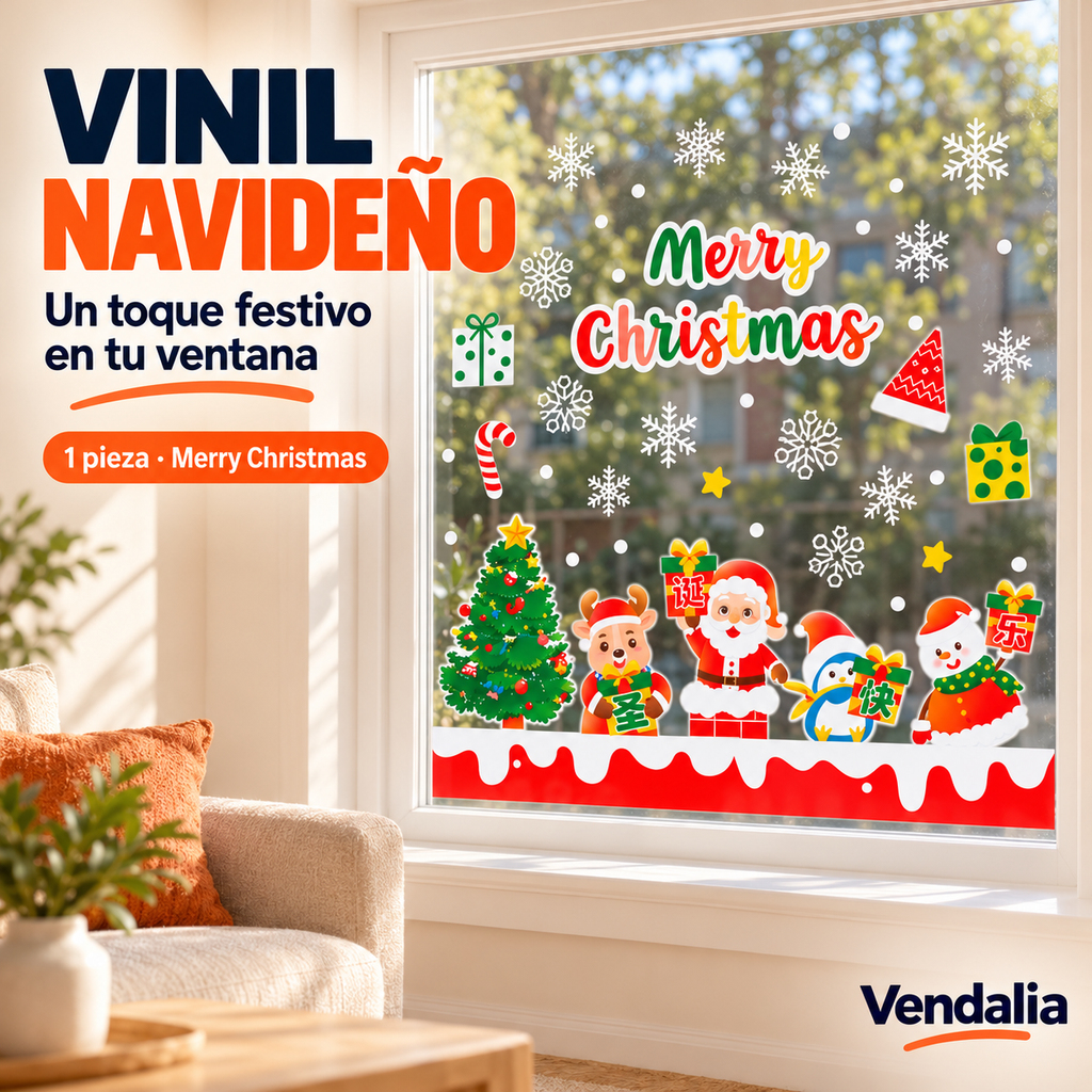 VINIL NAVIDEÑO · presentación Vendalia · SKU 51451