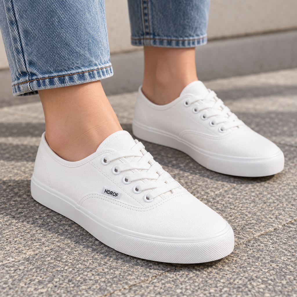 Tenis blancos · vista de detalle · SKU 51687