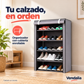 Zapatero gris con cubierta enrollable — portada Vendalia