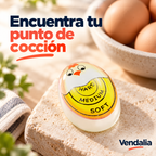 Medidor de cocción para huevos con diseño de pollito · portada Vendalia