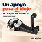 Ejemplo plateado del soporte para reposacabezas; el color se envía surtido.