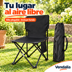 Portada Vendalia de Silla plegable portátil con funda