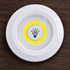 Detalle de Set de 3 luces LED con control