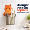 Soporte Adhesivo Infantil para Baño con Drenaje · Portada Vendalia · SKU 52758