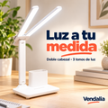 Portada Vendalia de Lámpara de mesa de doble cabezal