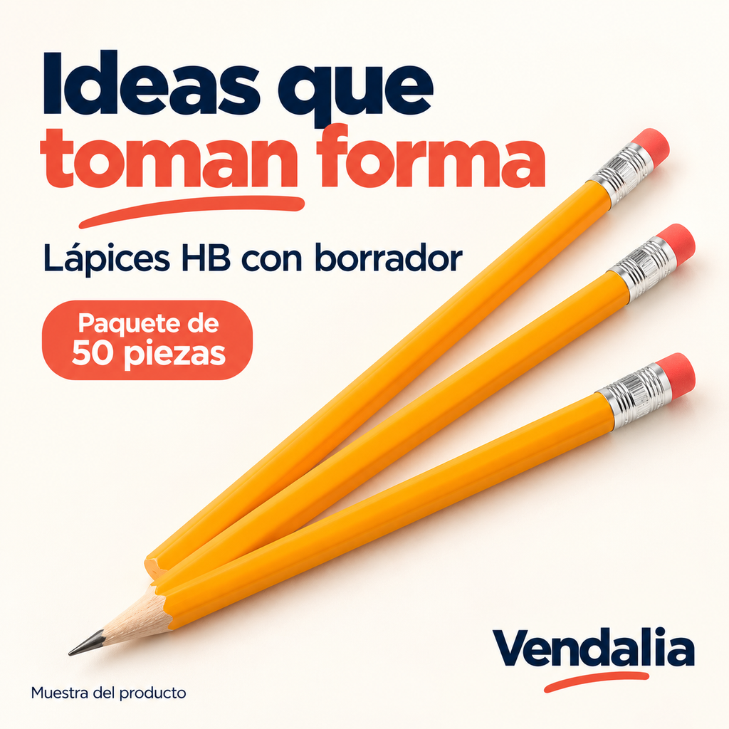 Ideas que toman forma — Paquete de 50 piezas — Vendalia