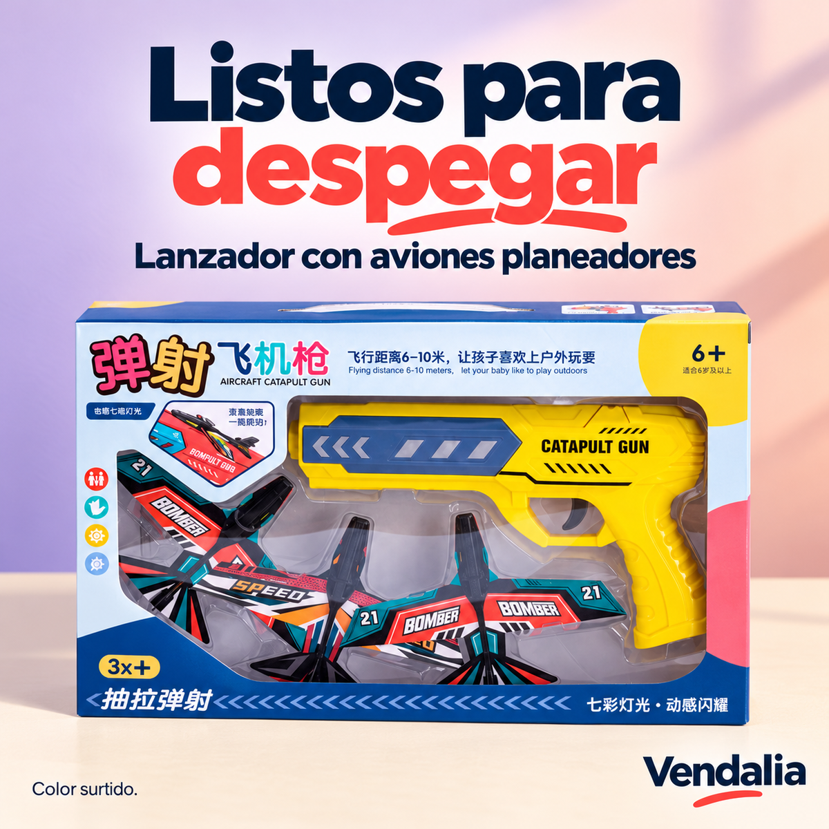 Portada Vendalia: Listos para despegar. Color surtido.