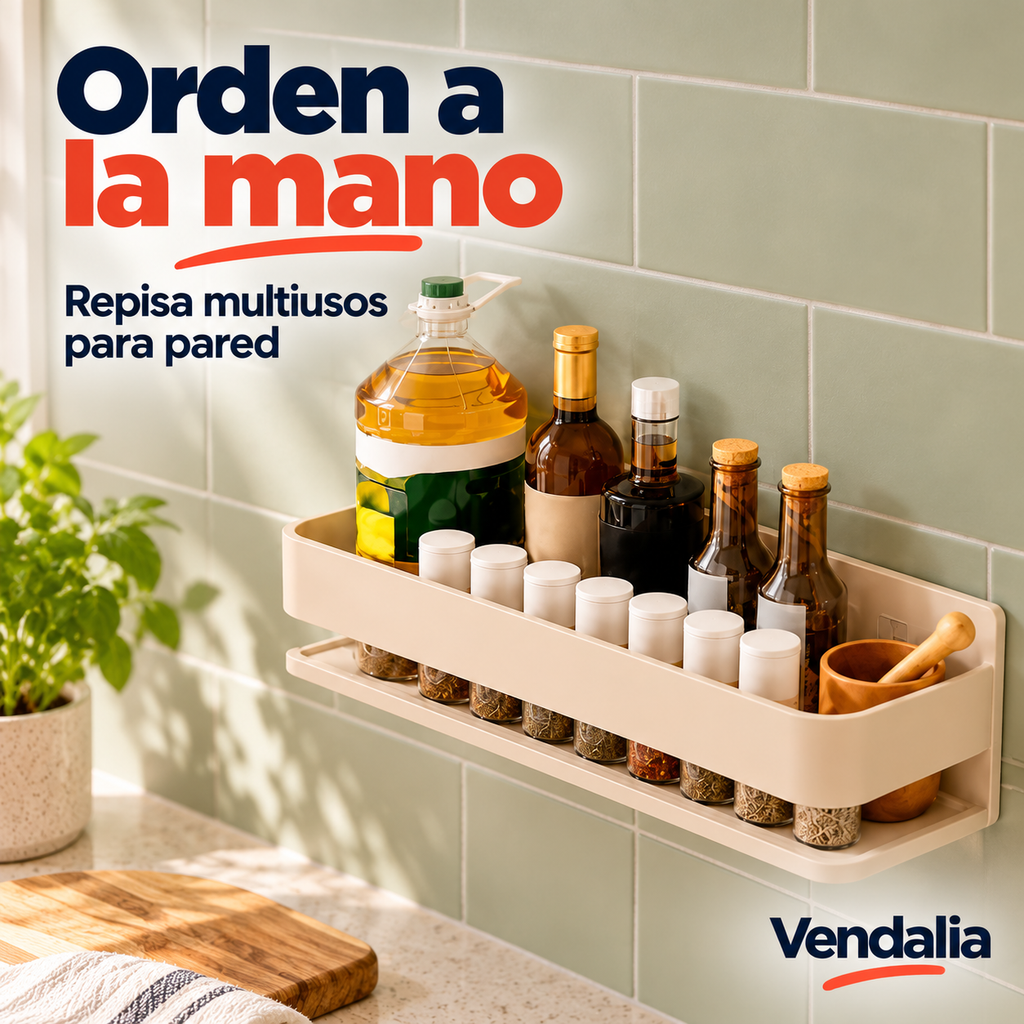 Repisa de cocina color crema — Vendalia