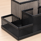 Vendalia — 52844 — detalle de malla y bordes del organizador negro