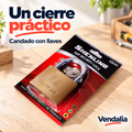 Candado dorado con empaque individual — Vendalia
