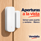 Sensor de puerta y ventana blanco — Vendalia