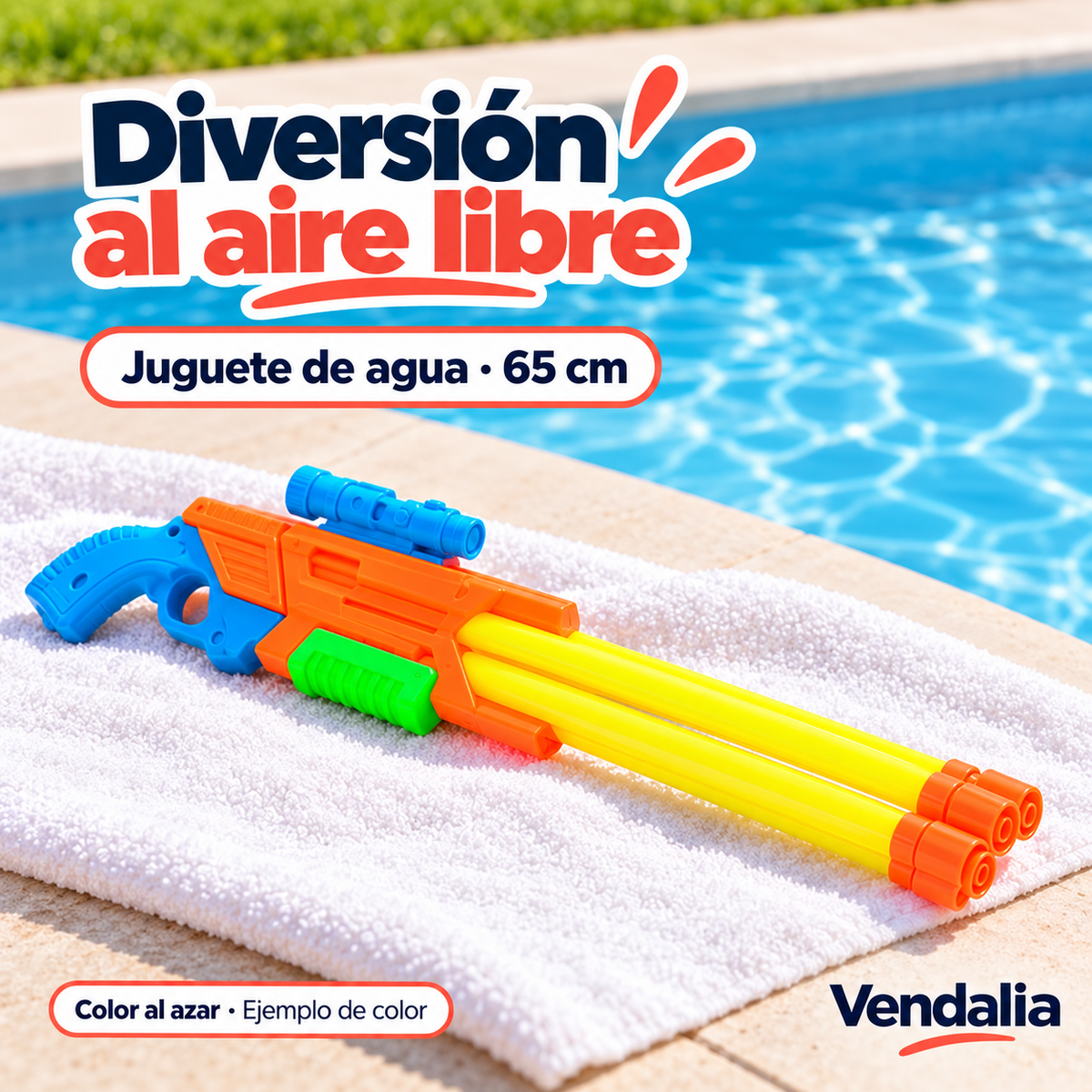 Portada Vendalia de Juguete lanzador de agua