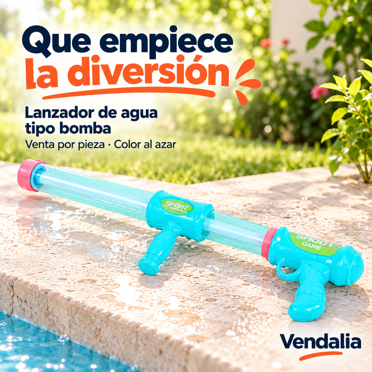 Portada Vendalia de Lanzador de agua tipo bomba
