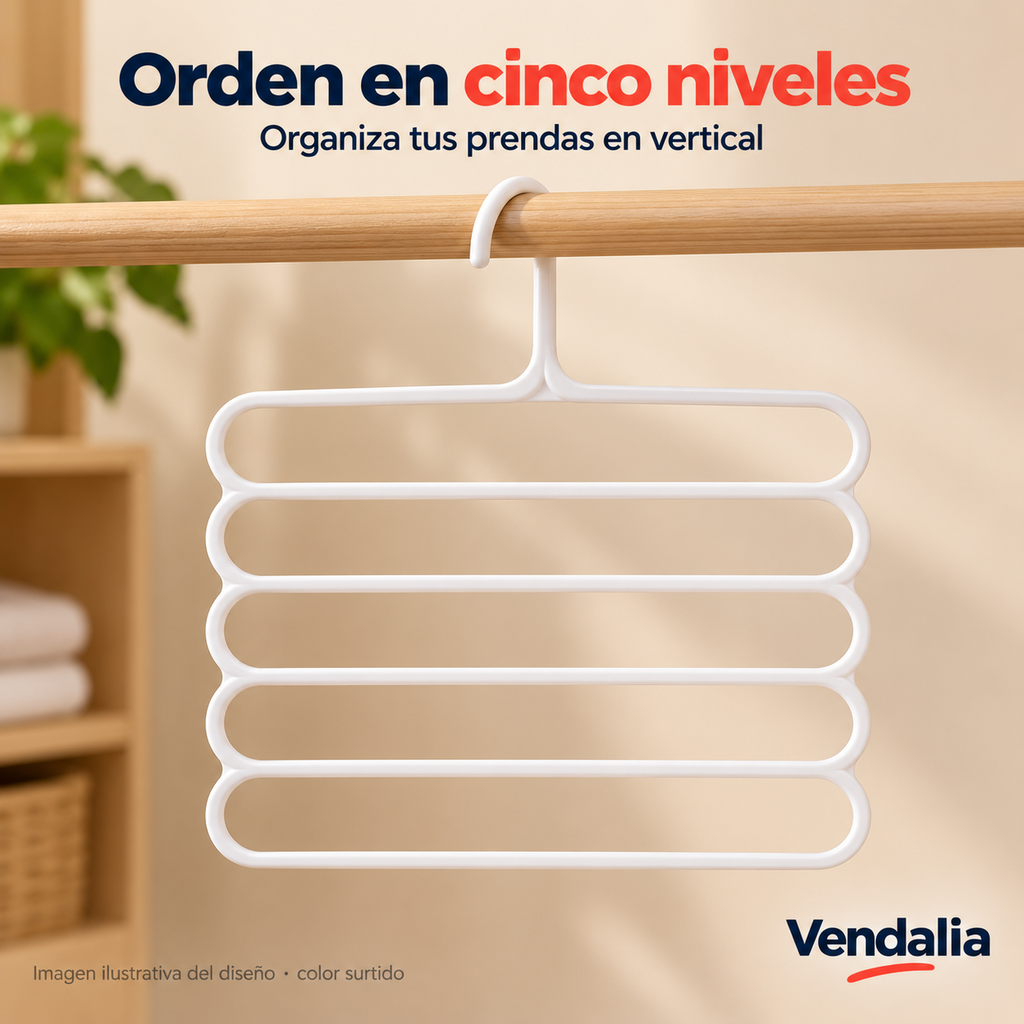 Orden en cinco niveles — portada Vendalia