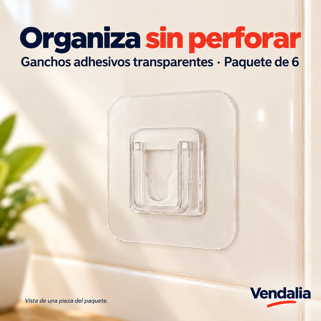 Organiza sin perforar — portada Vendalia